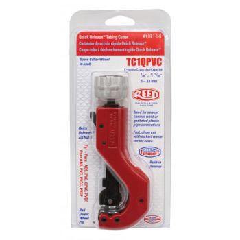 REED Quick Release™ Tubing Cutters for Plastic Pipe - TC1QPVC