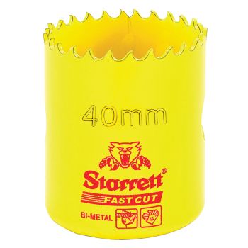 Starrett Fast Cut Hole Saw FCH040M-G