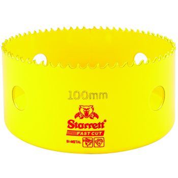 Starrett Fast Cut Hole Saw FCH100M-G