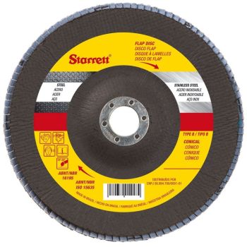 Starrett Flap Disks Starrett Series FDS180-120FC