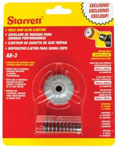 Starrett Hole Saw Arbor Accessories (Core Ejector) KA8-3