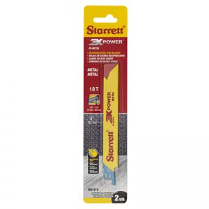 Starrett Metal Cut Reciprocating Saw Blade B618-2